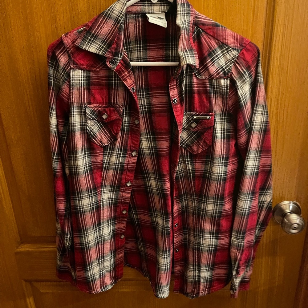 Harley Davidson women’s sz xs flannel